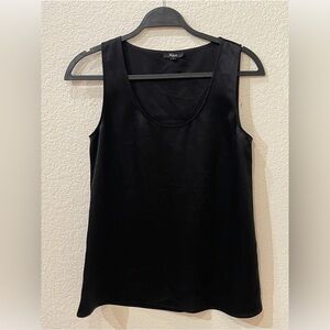 Rails Elegant Black Sleeveless Top